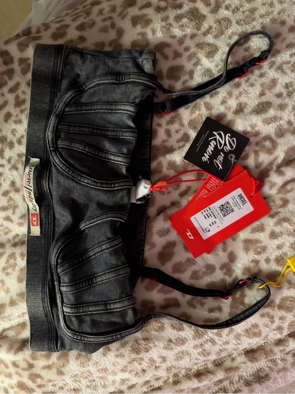 Diesel Ufsb-Bulky Crop Top